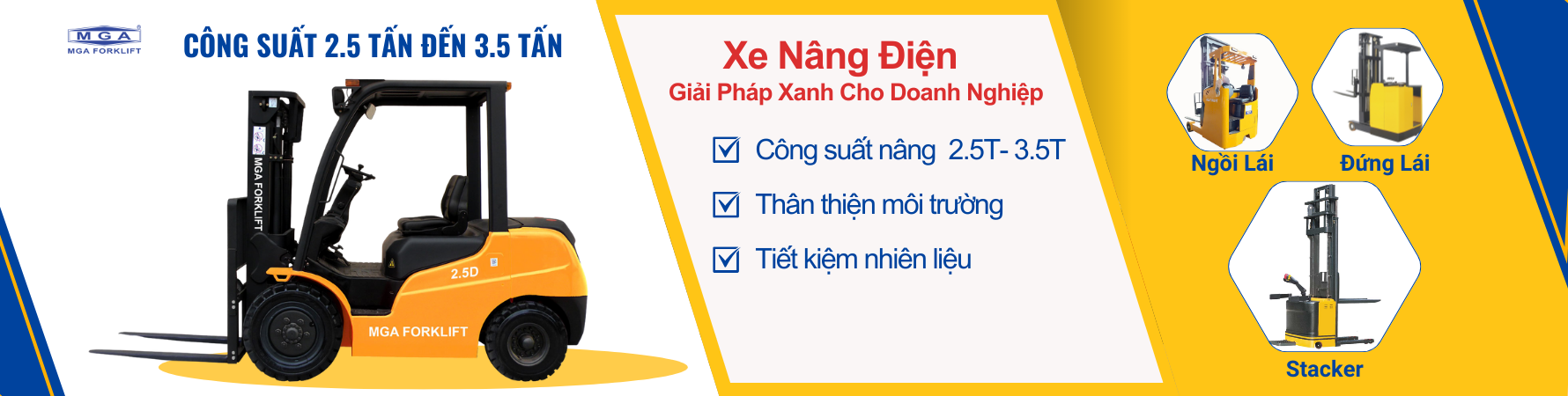 Xe Nâng Điện – Giải Pháp Xanh Cho Doanh Nghiệp