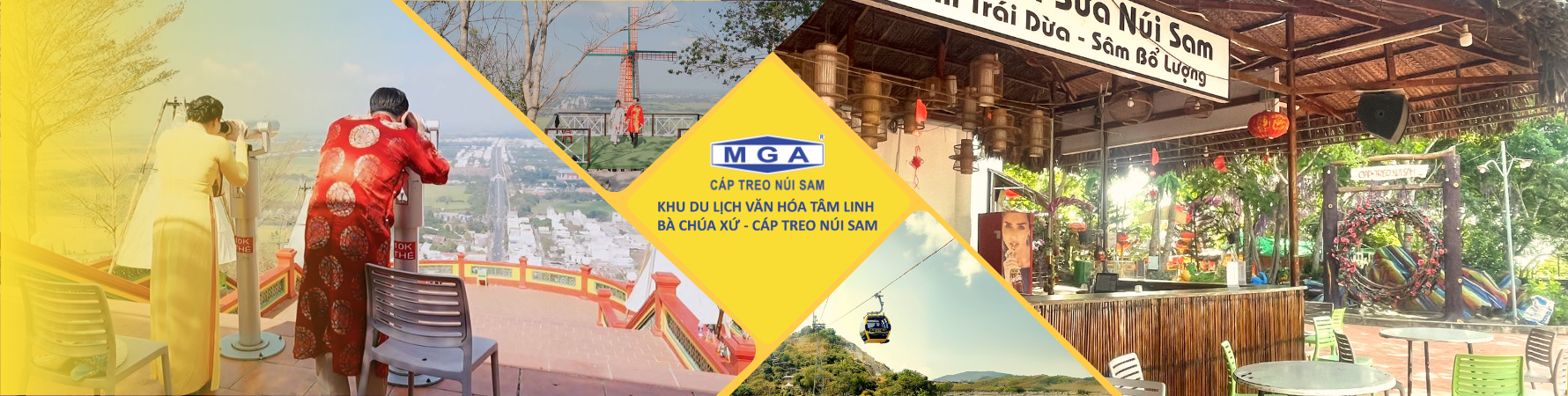 Cáp treo Núi Sam - Điểm đến du lịch mới