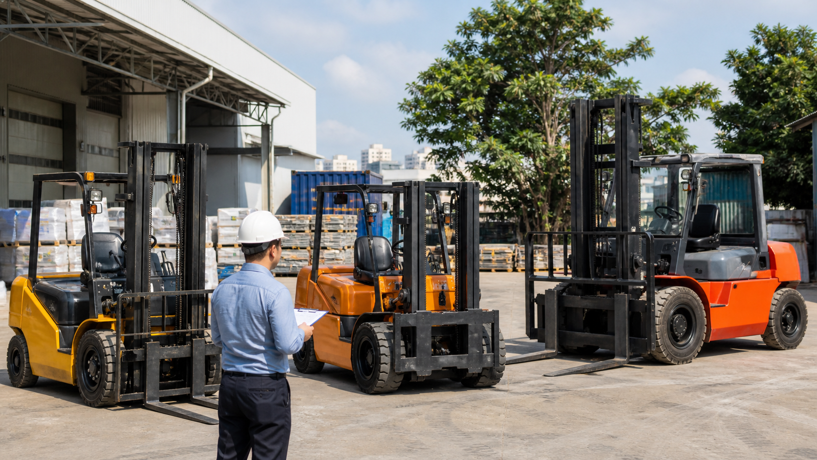 Chọn mốc tải xe nâng dầu theo biên an toàn và môi trường vận hành
