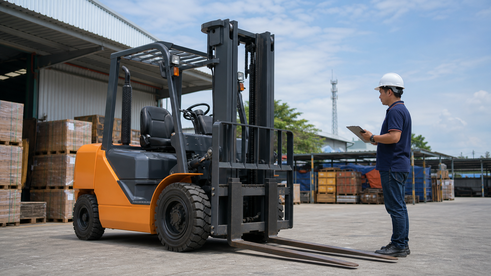So vốn đầu tư giữa xe nâng dầu mới và cũ theo nhu cầu vận hành