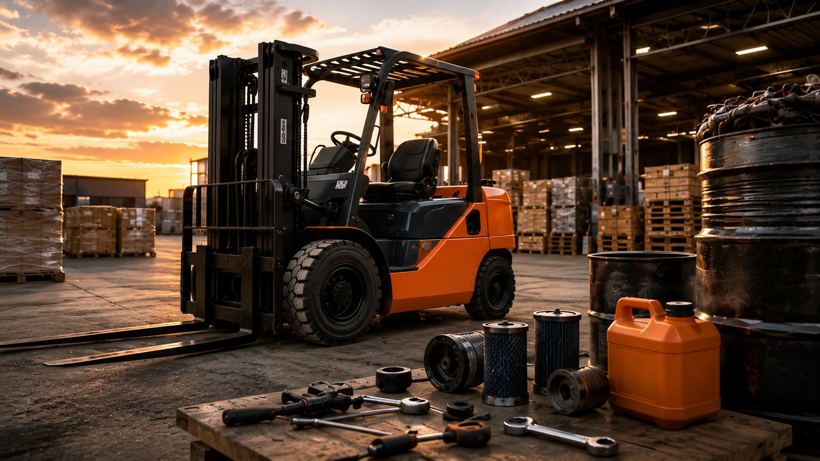 Chi Phí Vận Hành Xe Nâng Dầu Gồm Những Gì?
