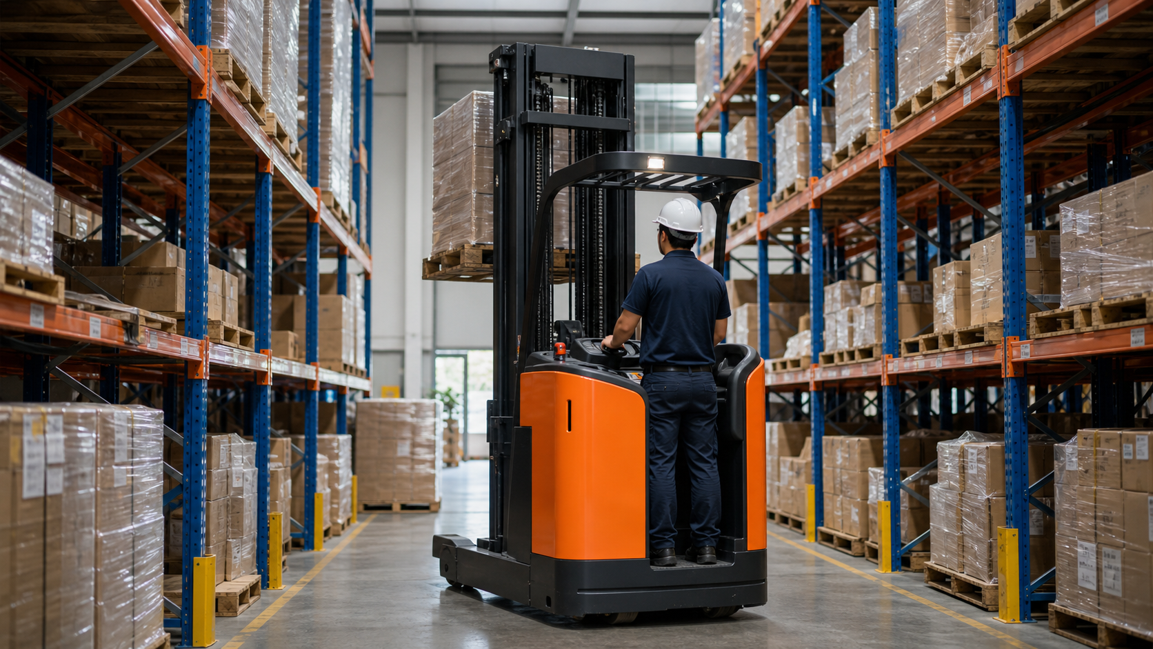 Dịch vụ cho thuê xe nâng điện tại TPHCM cho kho kín và xưởng sạch