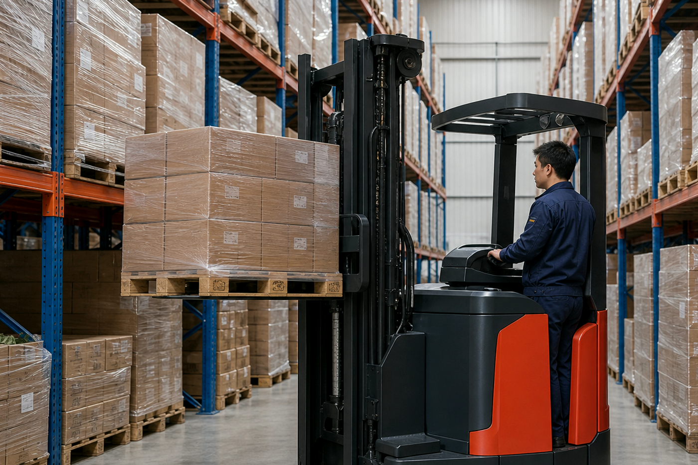 Kho mới setup cần xác định số ca làm việc trước khi thuê xe nâng điện