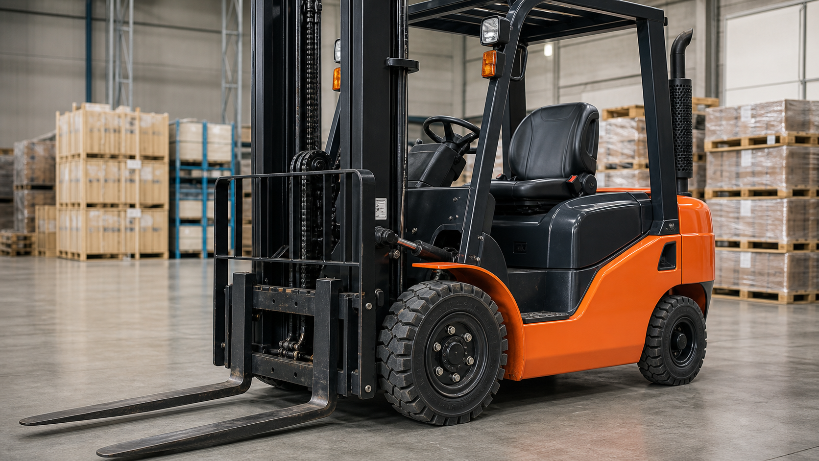 So sánh xe nâng dầu 2.5 tấn mới và xe đã qua sử dụng