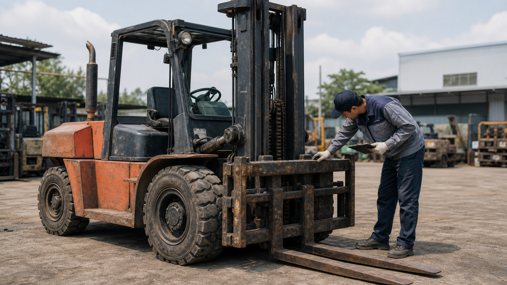 Bán xe nâng dầu mới hay cũ nên nhìn theo vốn đầu tư và mức rủi ro vận hành