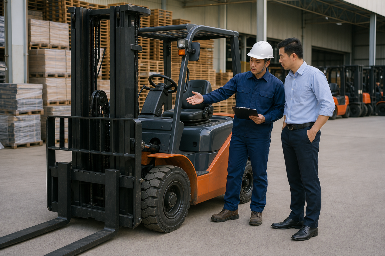 Tư vấn so sánh cấu hình xe nâng dầu trước khi chốt báo giá