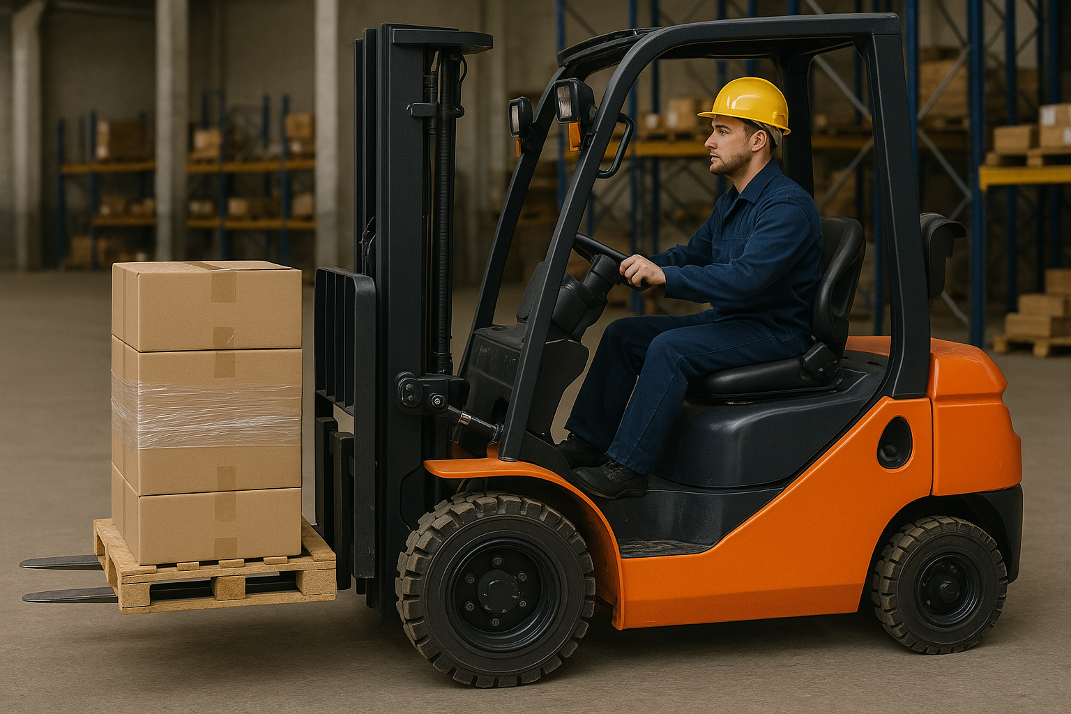 Dịch vụ cho thuê xe nâng tại TPHCM cho kho xưởng