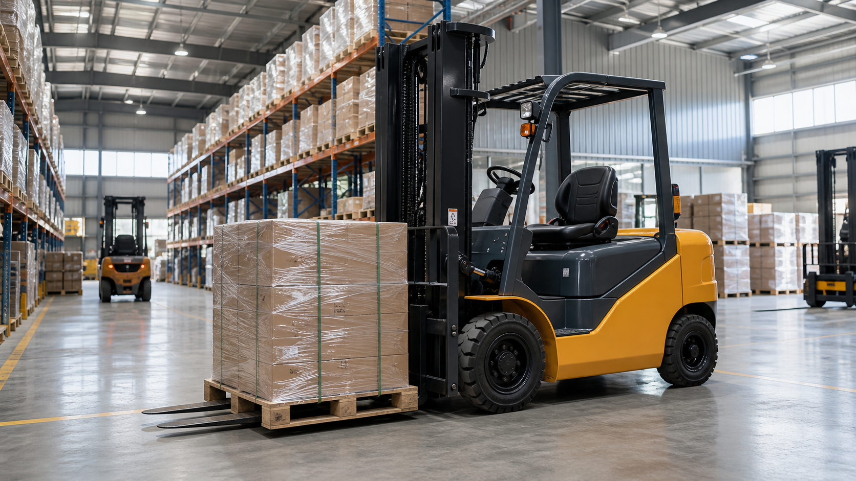 Xe nâng hàng mới được đối chiếu với bài toán đầu tư thực tế của doanh nghiệp